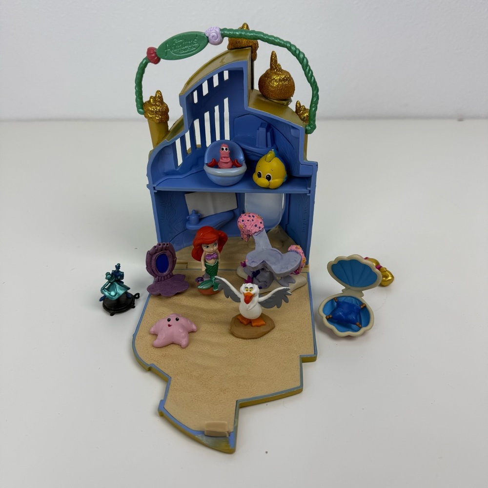 DISNEY ANIMATORS LITTLES ARIEL PALACE PLAYSET